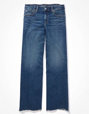 AE Stretch Low-Rise Baggy Wide-Leg Jean