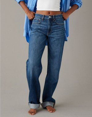 AE Low-Rise Baggy Straight Jean