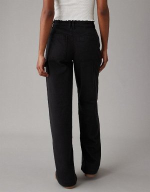 AE Dreamy Drape Stretch Super High-Waisted Baggy Wide-Leg Pant