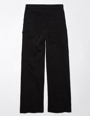 AE Dreamy Drape Stretch Super High-Waisted Baggy Wide-Leg Pant