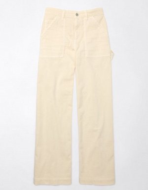 AE Dreamy Drape Stretch Super High-Waisted Baggy Wide-Leg Pant