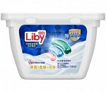 Liby Капсулы для стирки с антибактериальным эффектом 3в1, 18шт