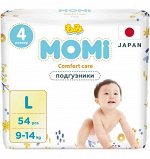 Подгузники Comfort Care L (9-13 кг), 54 шт