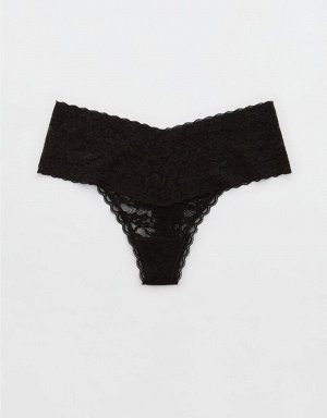 American Eagle Show Off Vintage Lace Thong Underwear