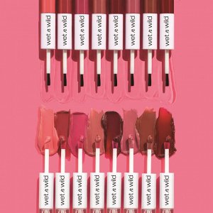 Помада-блеск для губ 2 в 1, Тон 1115493e la pink, Вет Энд Вайлд / Wet n Wild Megalast  Lock n` Shine Lip Color