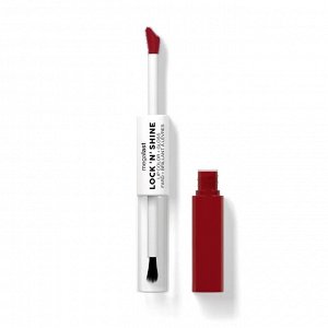 Wet n Wild Помада-блеск для губ 2 в 1 Megalast Lock n` Shine Lip Color Тон 1115494e red- y- for me, Вет Энд Вайлд