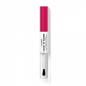 Wet n Wild Помада-блеск для губ 2 в 1 Megalast Lock n` Shine Lip Color Тон 1115497e irresistible, Вет Энд Вайлд