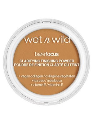 Wet n Wild Пудра для лица Bare Focus CLARIFYING FINISHING POWDER Тон 1114481e medium tan, Вет Энд Вайлд