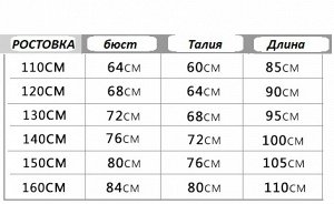 Платье Размерная сетка во втором ФОТО