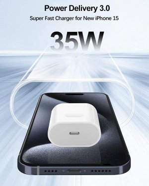 NEW Сетевое Зарядное устройство iOS USB-C 35W Power Adapter
