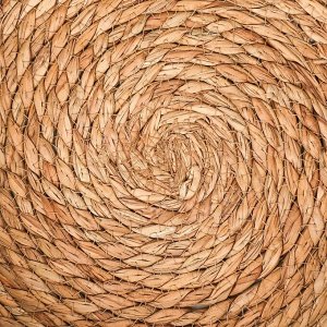 Экологичный лежак  для животных  (хлопок+рогоз),  45 х 37 х 16 см, вес до 25 кг, белая