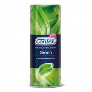 CONTEX Интимная гель-смазка + Green (с антиоксид.) /100