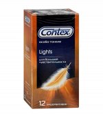 CONTEX Презервативы Lights (особо тонкие) №12