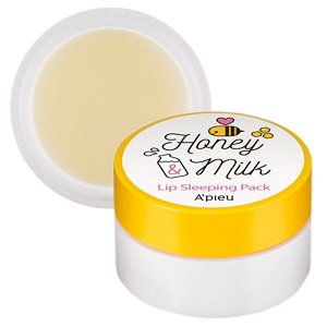 A’Pieu Ночная маска для губ с медом A&#039;Pieu Honey &amp; Milk Lip Sleeping Pack, 6гр