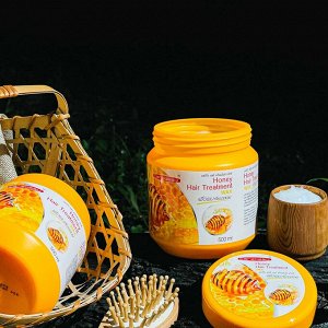 Carebeau Маска для волос восстанавливающая с медом, 500 мл