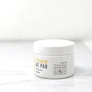 Пилинг-диски для лица A'Pieu Vitamin AC Pad с АНА и ВНА-кислотами, 35шт