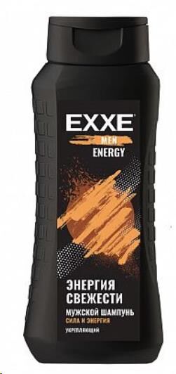 EXXE MEN ENERGY шампунь муж. сила и энергия д/тонк.волос свежесть 1шт 400мл / 12шт / С0007251,С0006805 / 978645 Код: УТ-00609367
