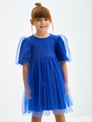 Платье для девочки, синий