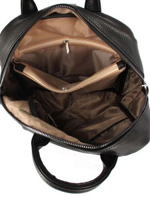 Рюкзак жен искусственная кожа ADEL-238,  (формат А 4),  1отдел,  черный флотер  256592