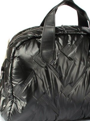 Сумка женская текстиль BXL-1196,  1отдел,  плечевой ремень,  черный 259086