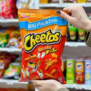 Japanese Cheetos Crunchy 150g - Японские Кранчи Читос. Сырные, большие