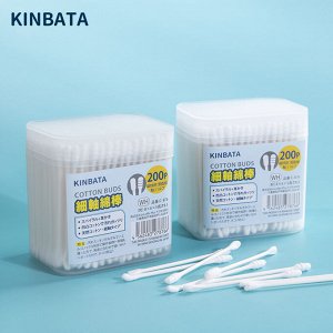 Ушные палочки двусторонние в коробке (Япония)