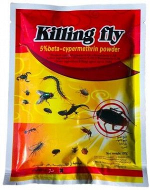 Порошок от тараканов Killing fly 100 гр. AAAA /50 /300