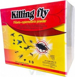 Порошок от тараканов Killing fly 100 гр. AAAA /50 /300