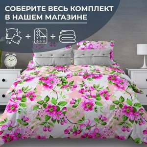 Наволочка 40*60 см, бязь "Комфорт" (Яблоневый цвет, розовый)