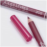 VIVIENNE SABO Карандаш для губ JOLIES LEVRES, тон 202 темно-розовый