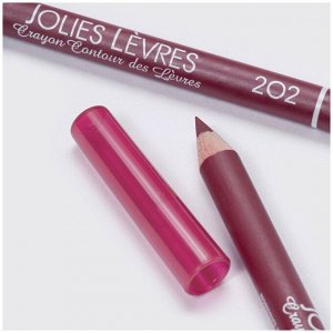 VIVIENNE SABO Карандаш для губ JOLIES LEVRES, тон 202 темно-розовый ...