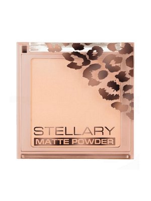 Stellary, Компактная пудра Soft matte powder тон W 01 светло-бежевый