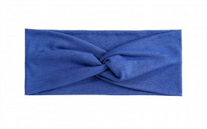 Женская повязка на голову, цвет синий