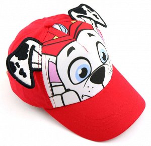 Детская кепка, принт "щенячий патруль", цвет красный