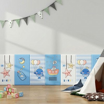 Мягкие панели на клеевой основе. В детскую - Самоклеящиеся обои ...