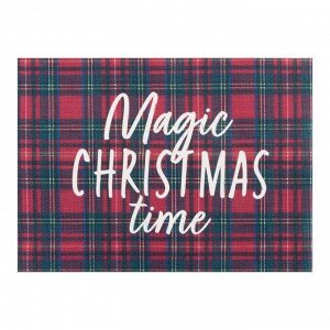 Новогодняя салфетка на стол Magic Christmas, 40х29 см, 420г/м?