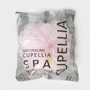 Мочалка - шар для тела CUPELLIA SPA, 50 гр, цвет розовый