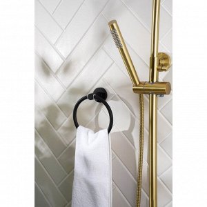 Держатель для полотенец Stölz Loft basic, чёрный