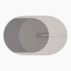 Набор ковриков для ванной Этель "Bathroom" 2 шт, 48х78 см, 40х45 см