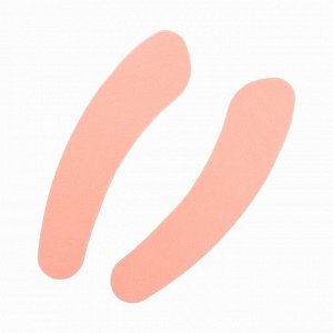 Наклейка на унитаз однотонные, 2 шт. (розовая)