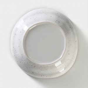 Тарелка фарфоровая Punto bianca, 1 л, d=21,5 см