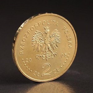 Монета "2 злотых 2012 Польша 20 лет Большому Благотворительному Рождественскому Оркестру