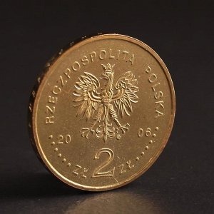 Монета "2 злотых 2006 Польша Иван Купала