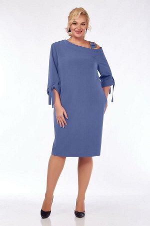 Платье Тэнси 360-Р голубой ирис