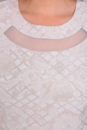 Платье Pocherk 1-003 розовые вензеля