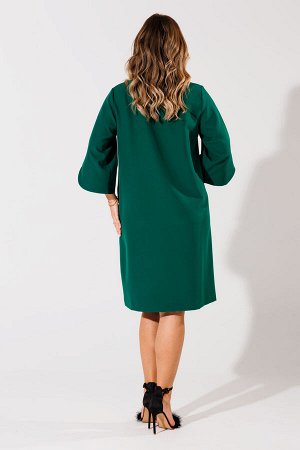Платье ANELLI 1447 зелёный