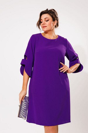 Платье ANELLI 1447 фиолет