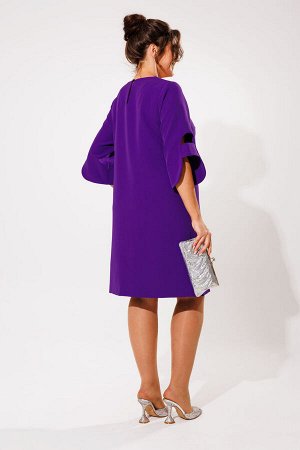 Платье ANELLI 1447 фиолет