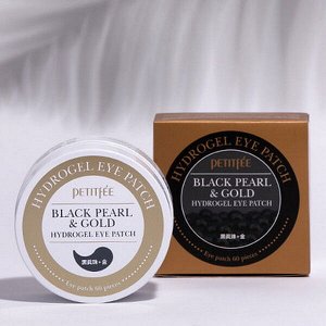 Гидрогелевые патчи для глаз Petitfee Black Pear &Gold Hydrogel Eye Patch, 60шт*1.4г