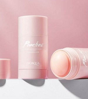 Глиняная маска-стик с экстрактом персика BioAqua Peaches Clear and Moisturizing Solid Mask